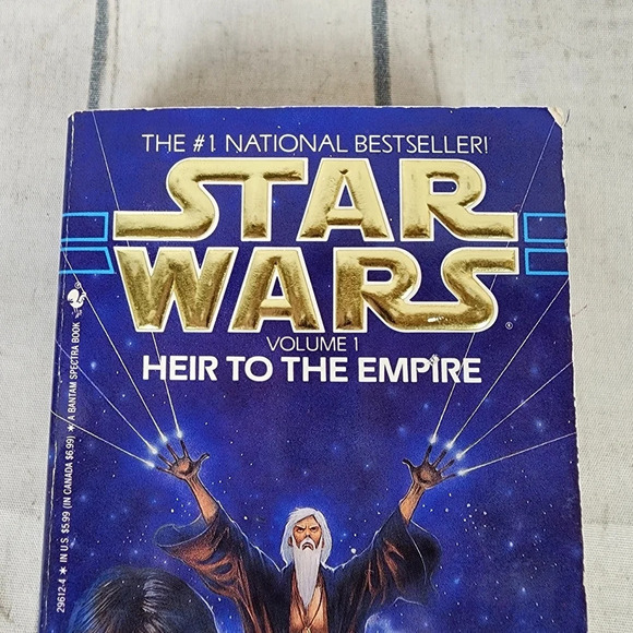 Star Wars Volume 1 Heir to the Empire Vintage 1992 Paperback Novel Timothy Zahn - Picture 2 of 13